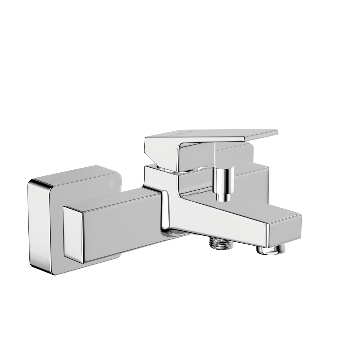 Настенный смеситель для ванны VitrA Minimax Square A43520EXP однорычажный хром латунь