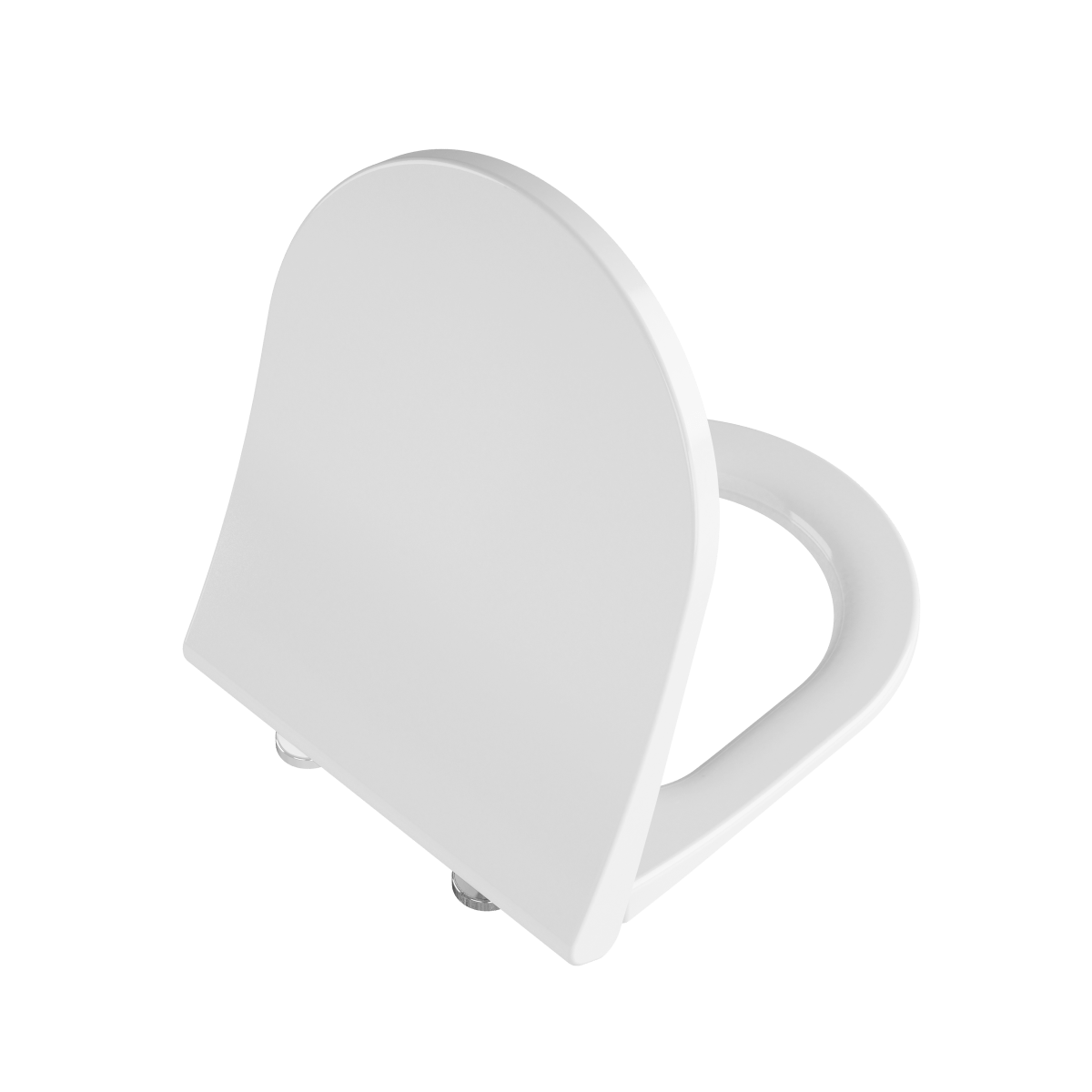 Сиденье для унитаза VitrA Integra (Интегра) 131-003-009 круглое белое дюропласт с микролифтом