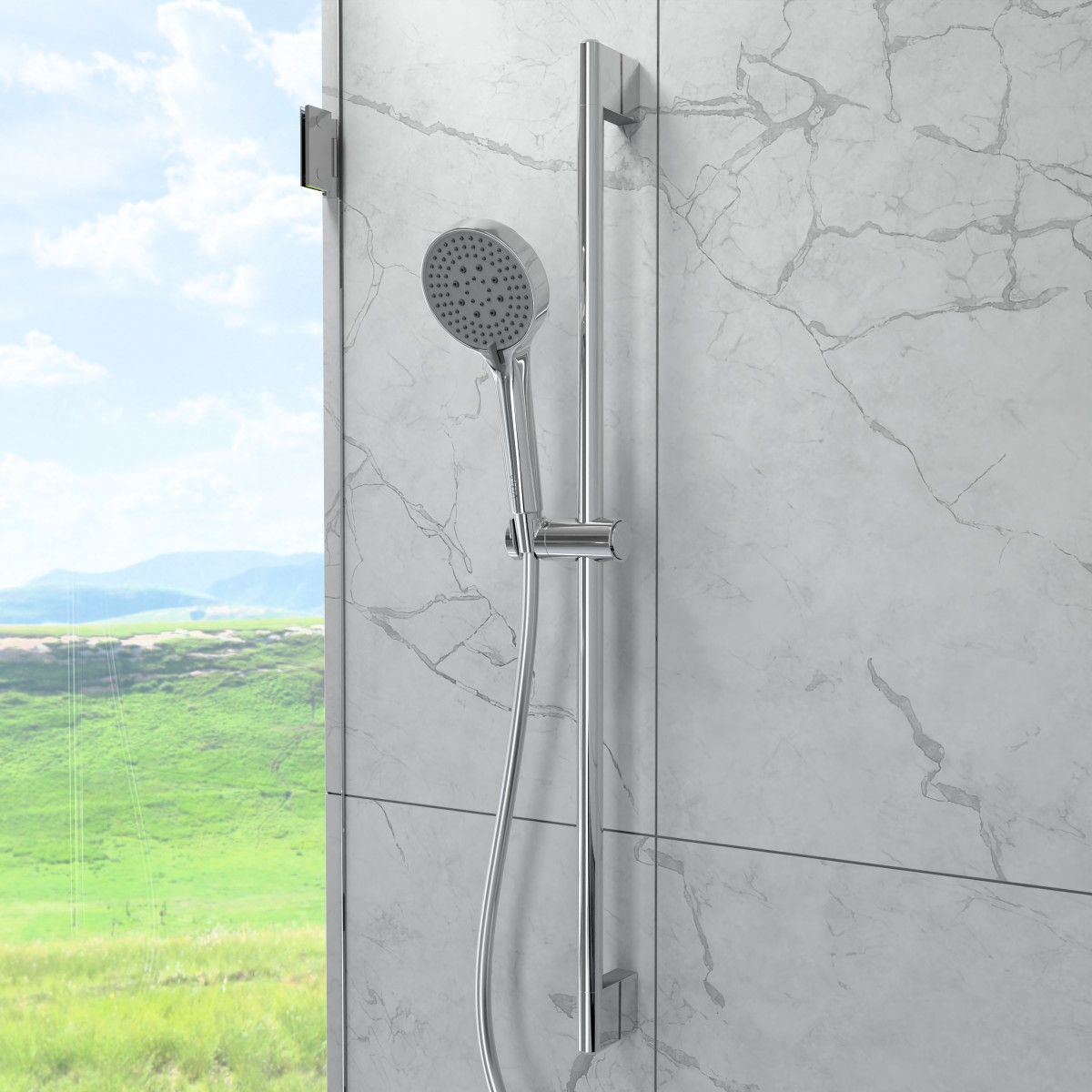 Ручной душ VitrA Base Round A45908EXP хром