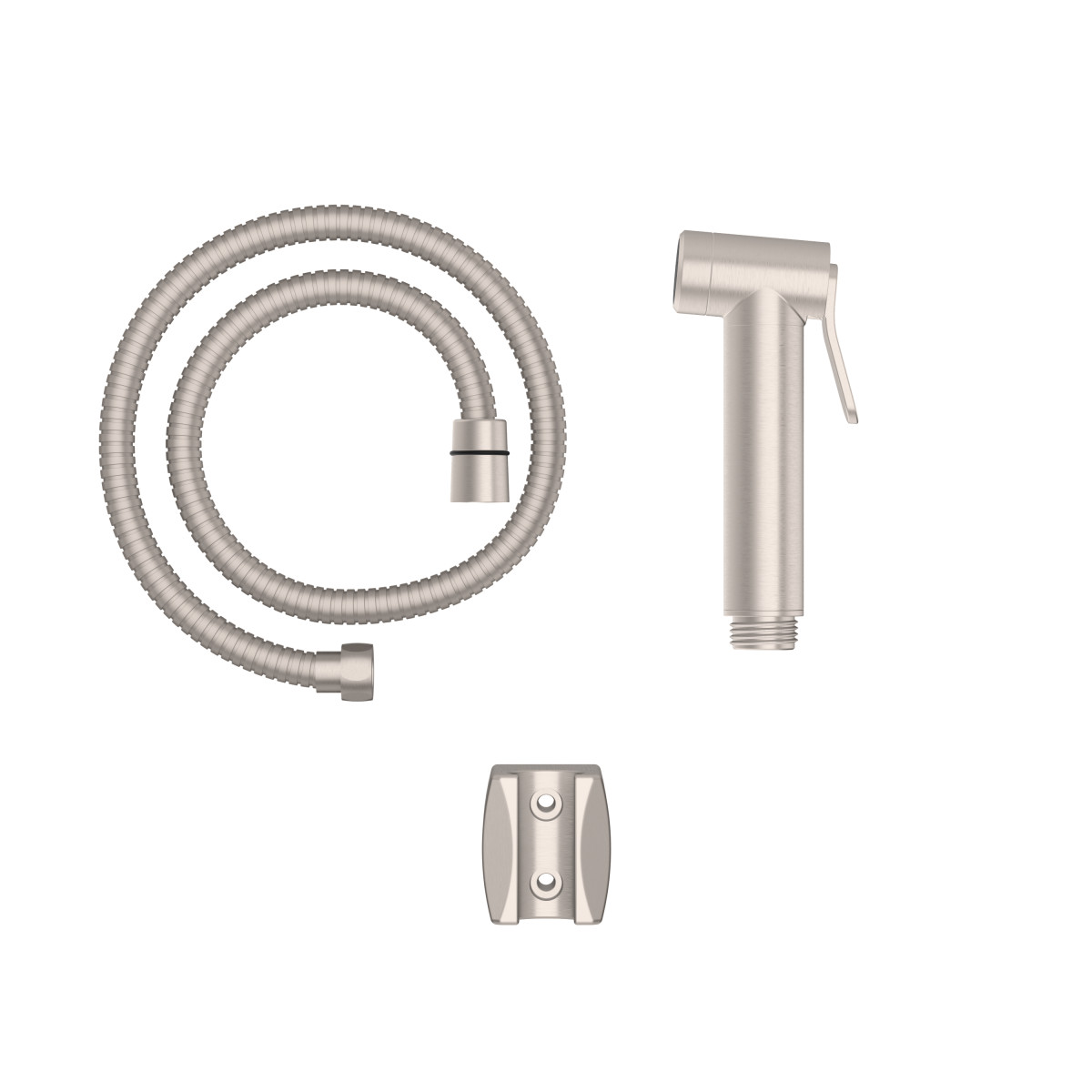 Гигиенический душ A4574734 VitrA без смесителя брашированный никель латунь