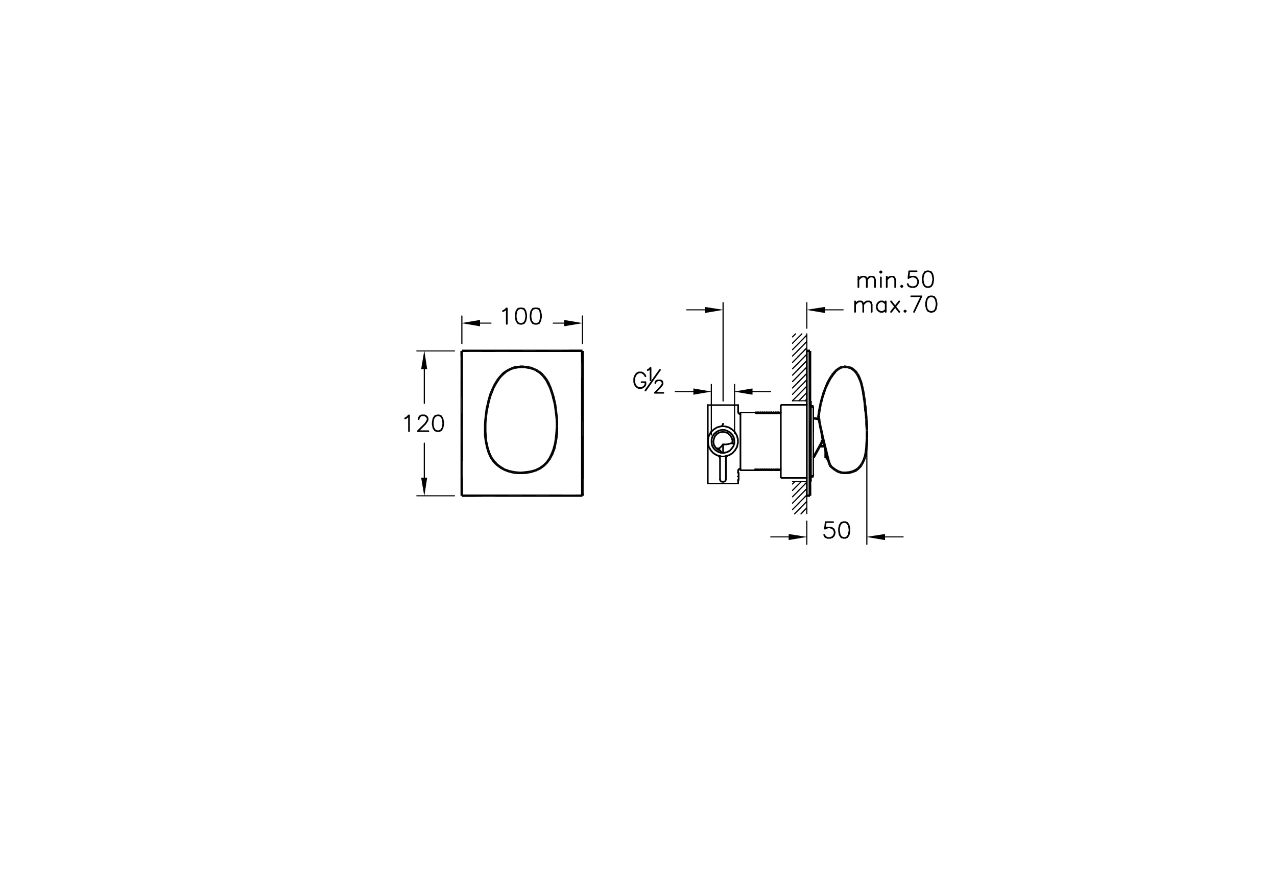 Дайвертер Istanbul на 3 направления, белый
