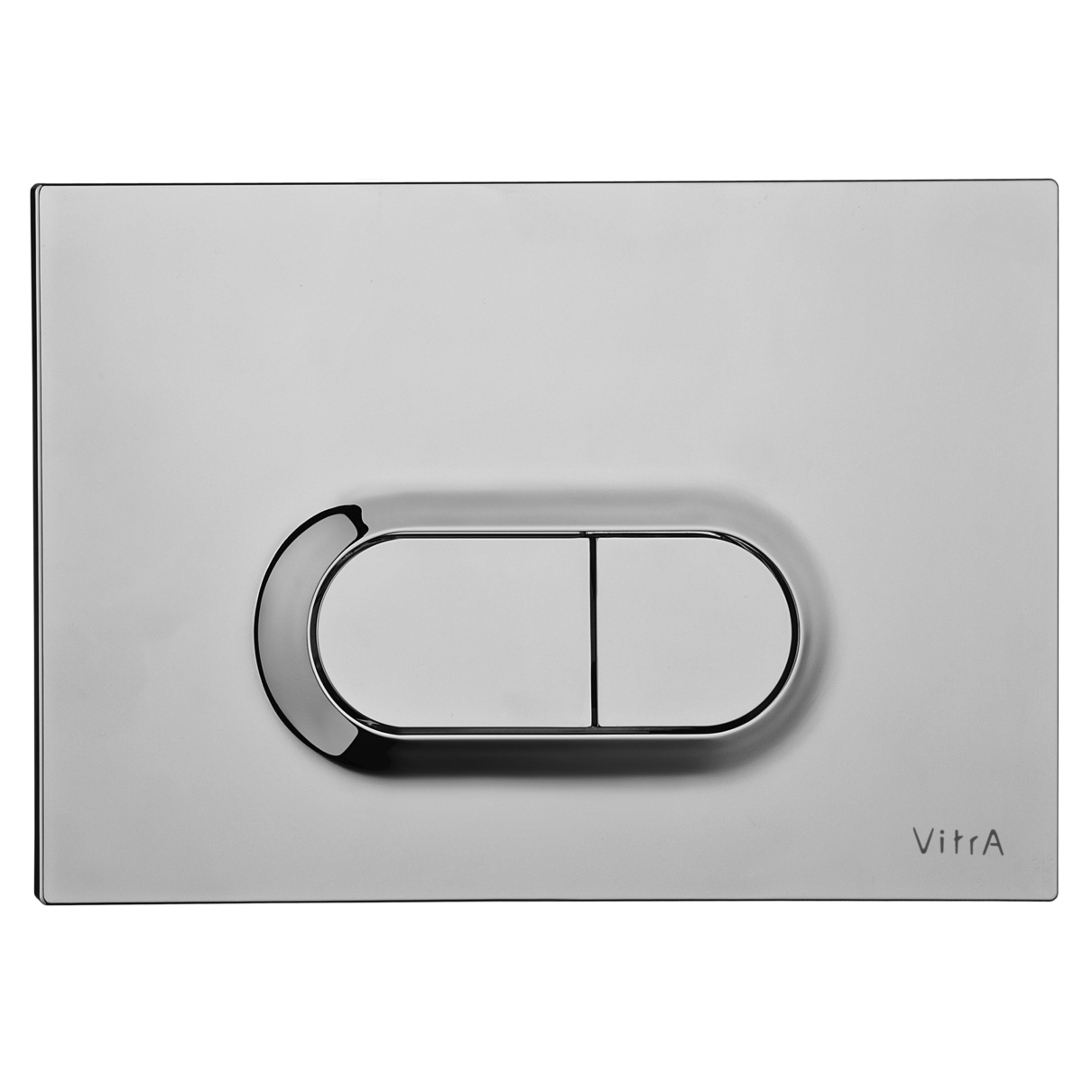 Кнопка смыва для инсталляции VitrA Loop O 740-0940 нержавеющая сталь двойный смыв