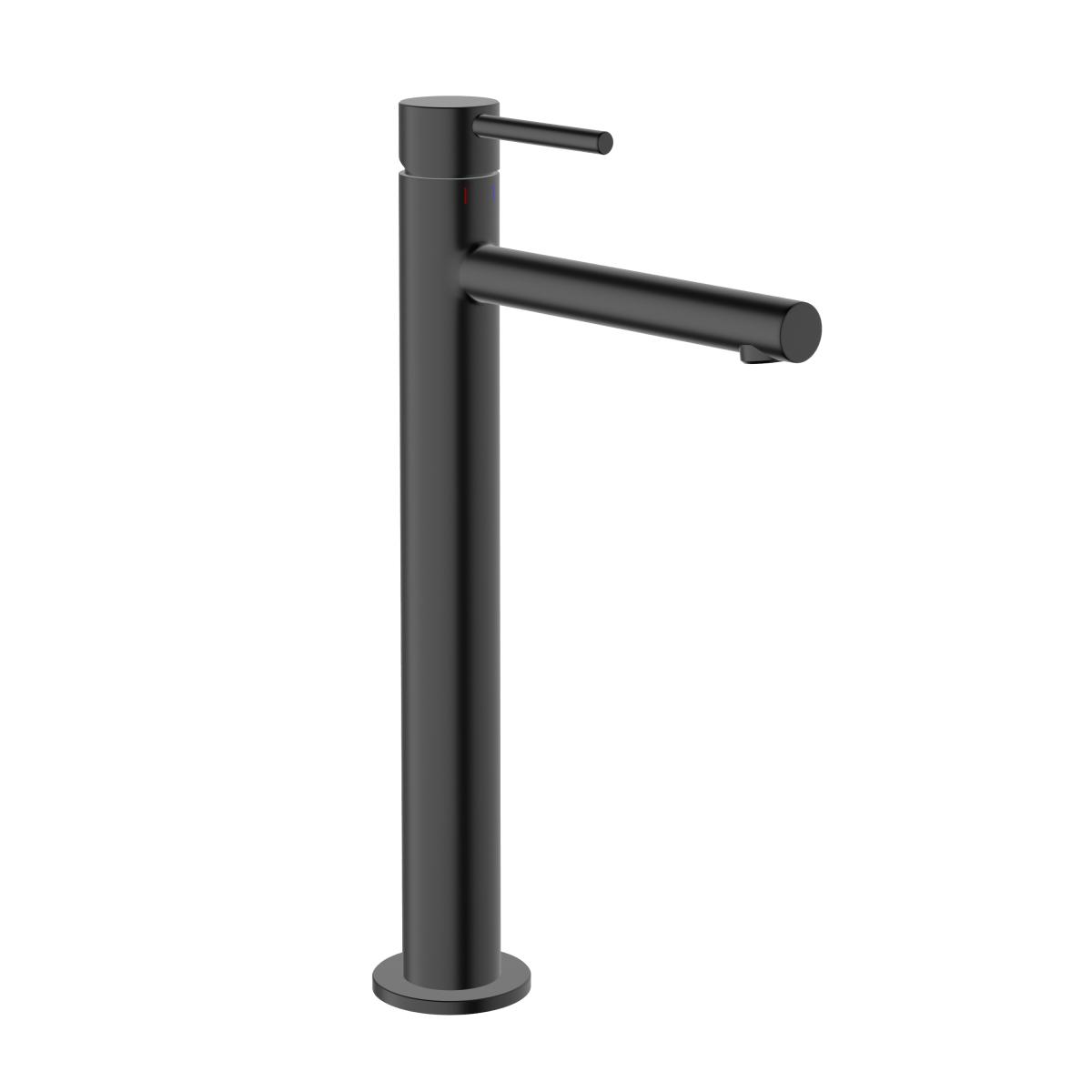 Смеситель для раковины-чаши VitrA Origin (Ориджин) A4255836, однорычажный, матовый черный, латунь