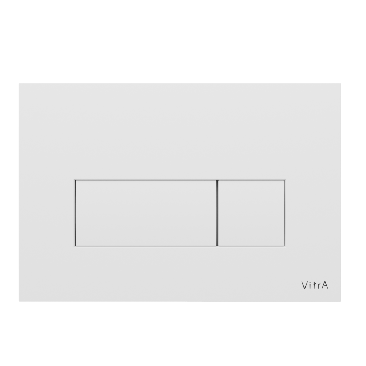 Кнопка смыва для инсталляции VitrA Root Square 740-2300 глянцевая белая двойный смыв