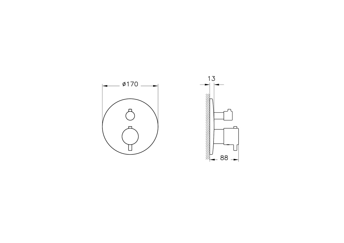 Комплект смесителей VitrA AquaHeat
