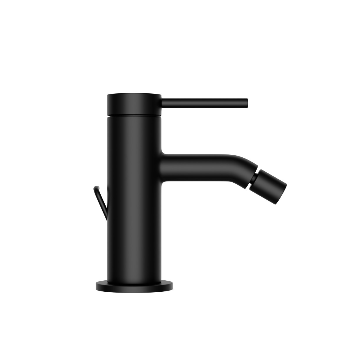 Смеситель для биде VitrA Minimax Round A4353636EXP однорычажный матовый черный латунь