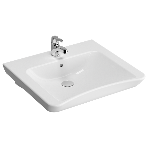 Раковина VitrA Conforma 5289B003-0001 60 x 55 см белая антибактериальное покрытие Hygiene