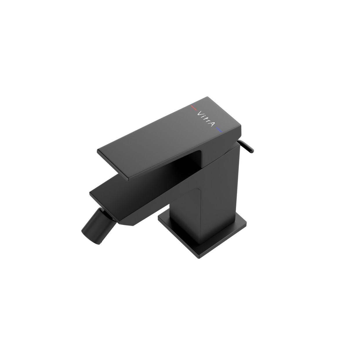 Смеситель для биде VitrA Minimax Square A4372636EXP однорычажный матовый черный латунь