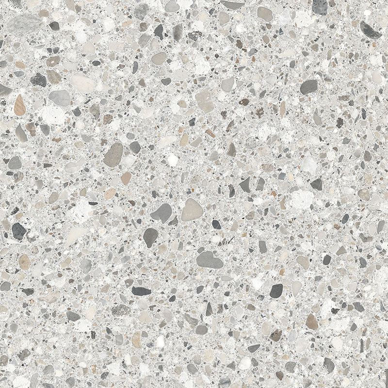плитка Cementmix Крупный Терраццо Светлый Серый