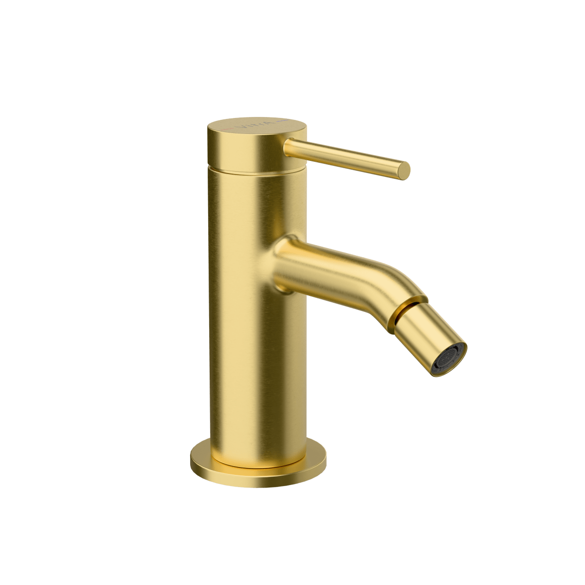 Смеситель для биде VitrA Minimax Round A4353625EXP однорычажный брашированное золото латунь