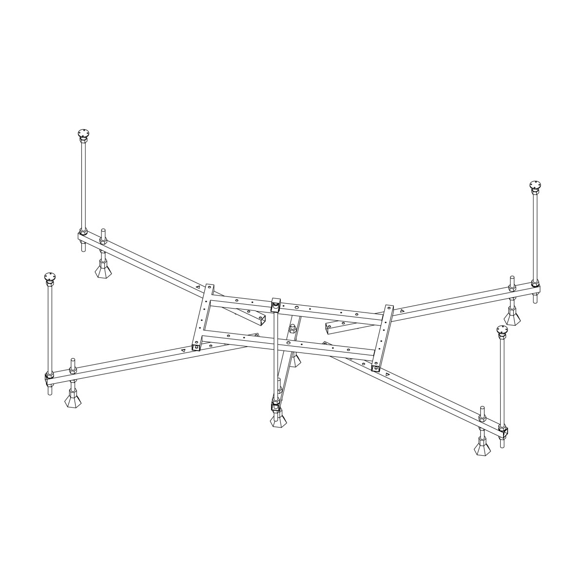 Каркас для ванны VitrA Universal 59999991001 150/160/170 x 70 универсальный