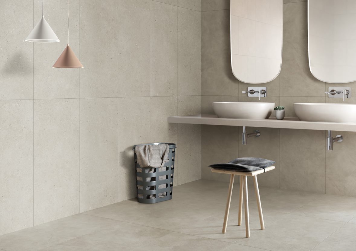 60x120 ФлэйкЦемент Кремовый Матовый R10A