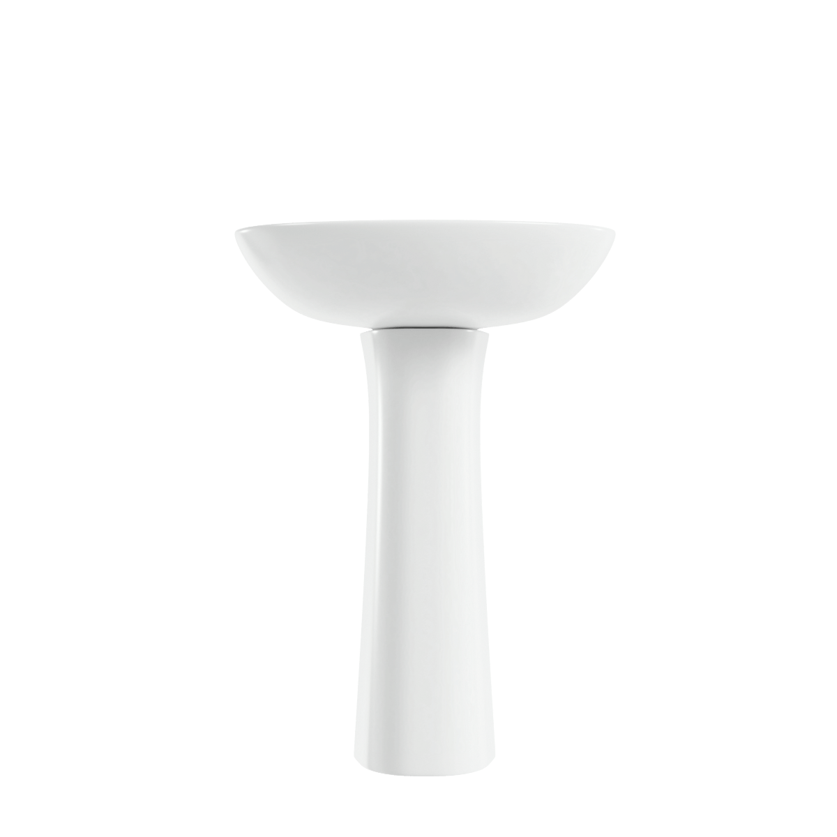 Раковина накладная VitrA Normus (Нормус) 9600B003-7650 55 x 42 см белая антибактериальное покрытие Hygiene (Хайджн)