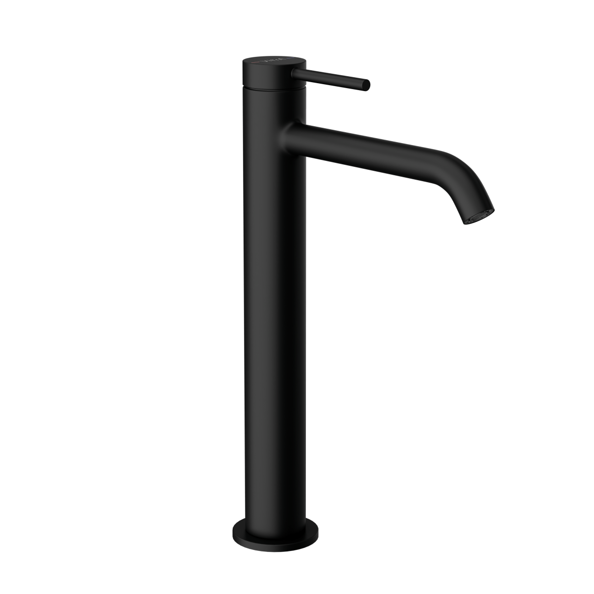 Смеситель для раковины-чаши VitrA Minimax Round A4353436EXP однорычажный матовый черный латунь