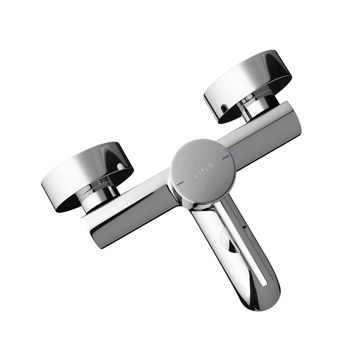 Смеситель настенный VitrA Minimax S A41994EXP для ванны однорычажный хром латунь