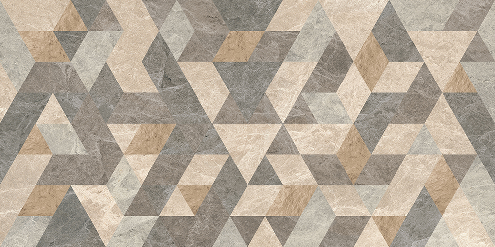 60x120 Marmostone Декор "Микс Гео" Лаппато R9