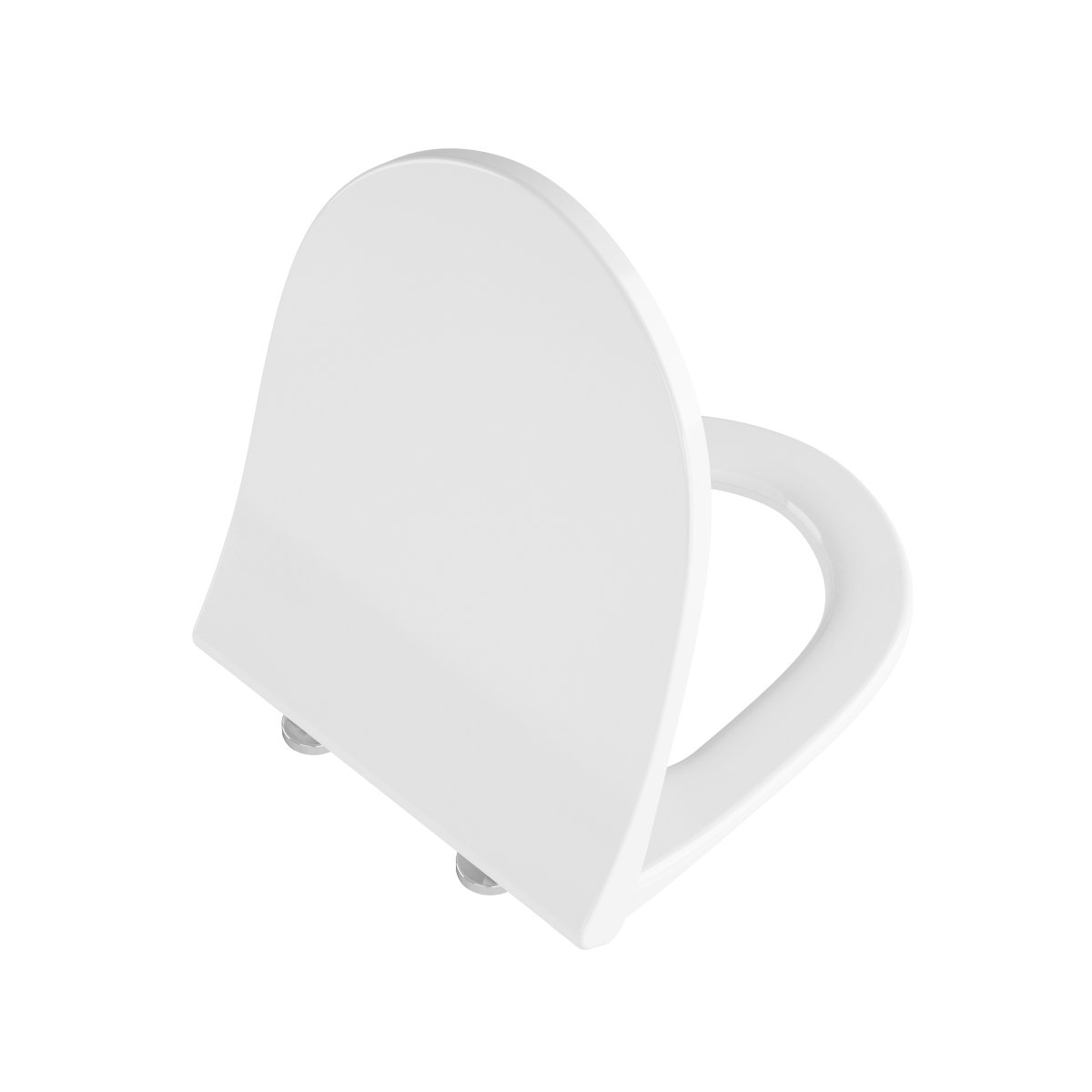 Сиденье для унитаза VitrA Sento 130-003-009 круглое белое дюропласт с микролифтом