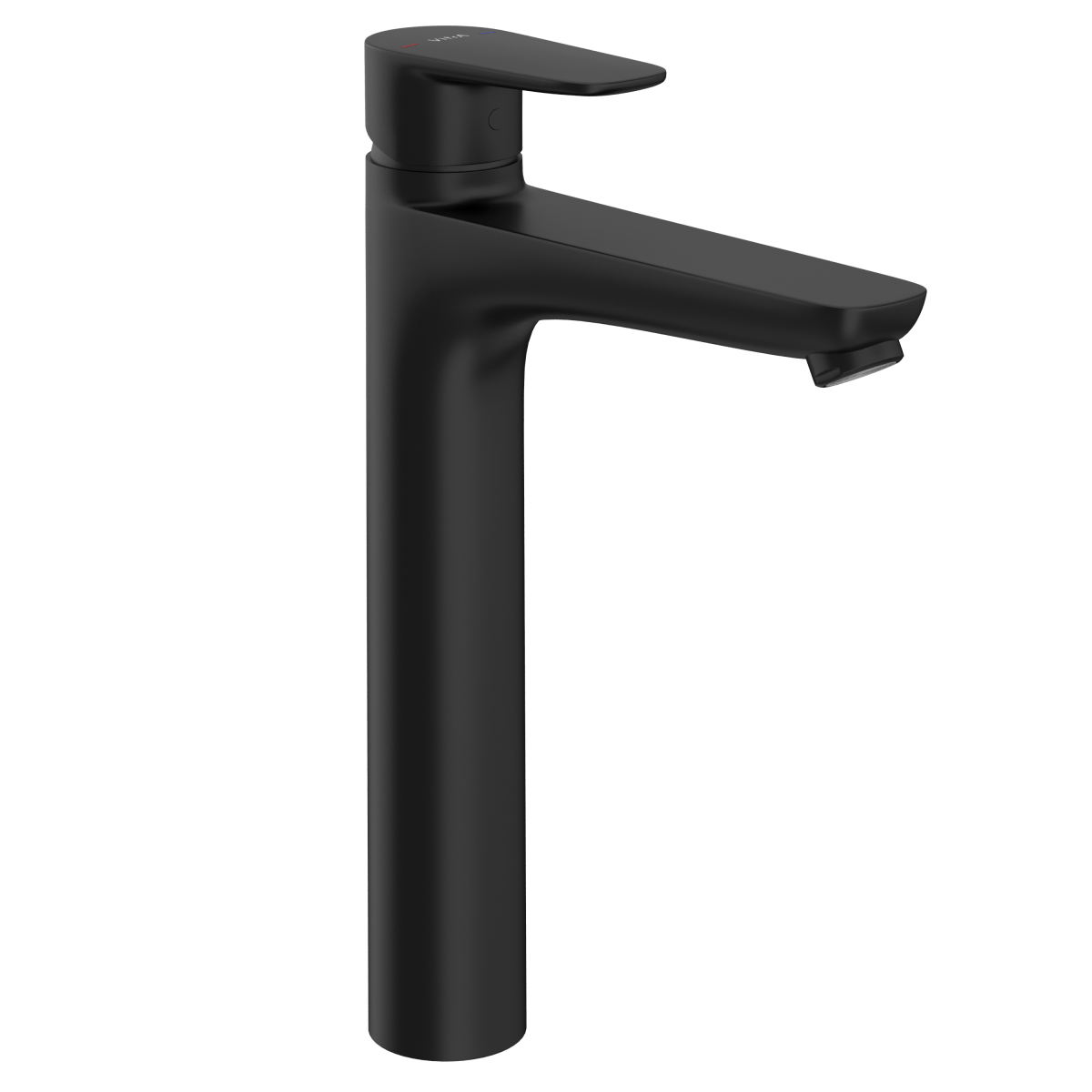 Смеситель для раковины VitrA Flow Soft A4301036EXP однорычажный матовый черный латунь