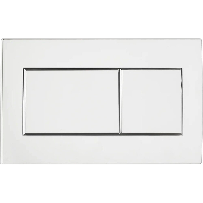 Комплект унитаза с инсталляцией Vitra Zentrum L-box 9012B003-7206 с сиденьем Микролифт и клавишей смыва Хром глянцевый