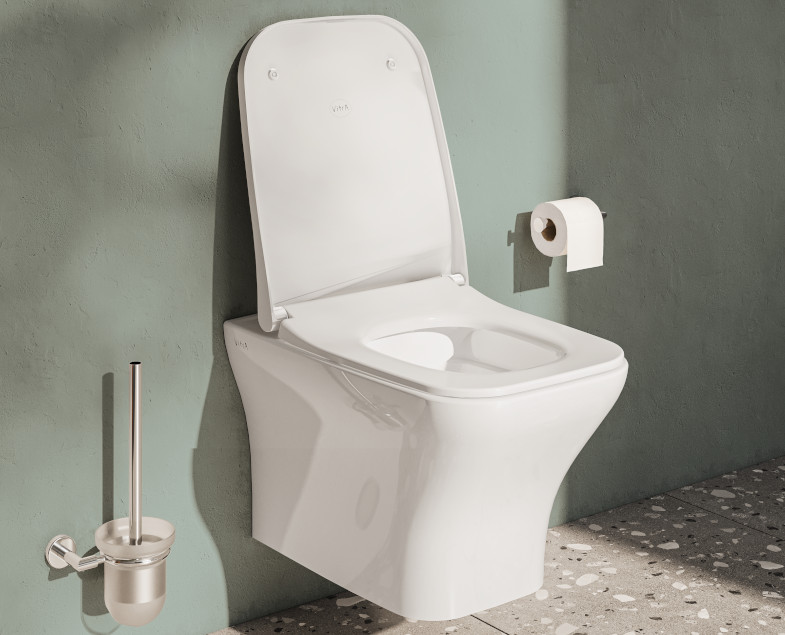 Комплект Vitra Zentrum Square Инсталяция VitrA V12 для подвесного унитаза  Zentrum Square и клавиша смыва