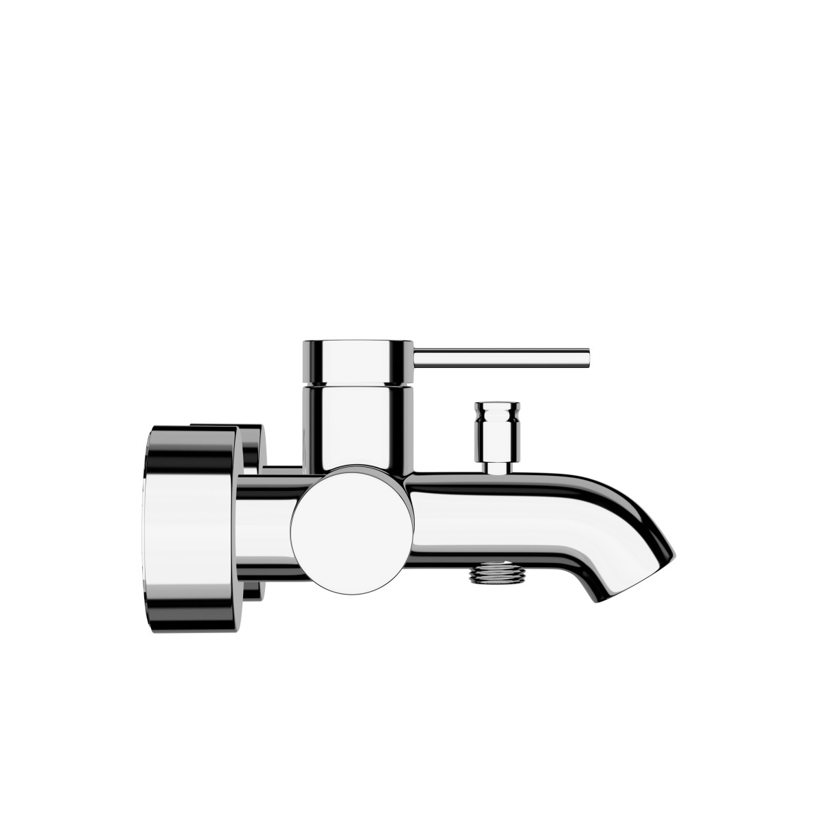 Настенный смеситель для ванны VitrA Minimax Round A43548EXP однорычажный хром латунь