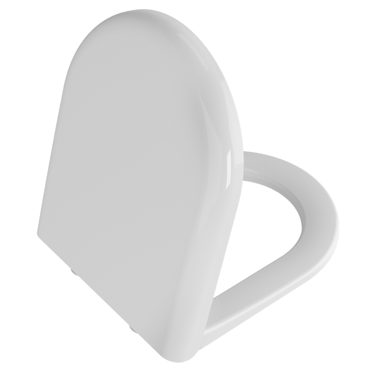 Сиденье для унитаза VitrA Zentrum 94-003-009 круглое белое дюропласт с микролифтом