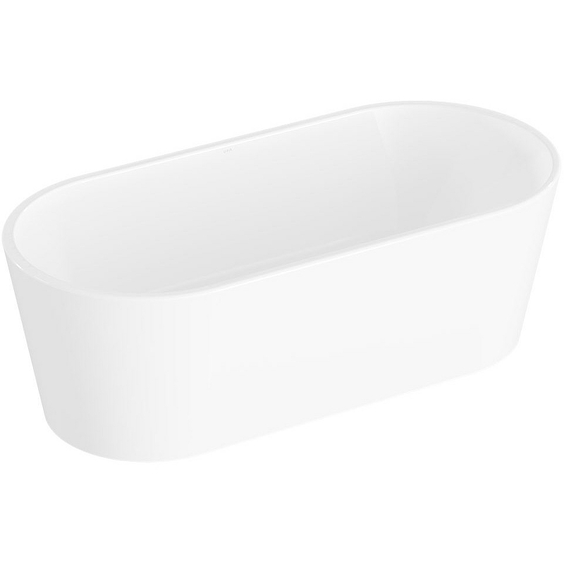 Ванна VitrA Geo 65380006000 180 x 80,5 см отдельностоящая акриловая прямоугольная белая