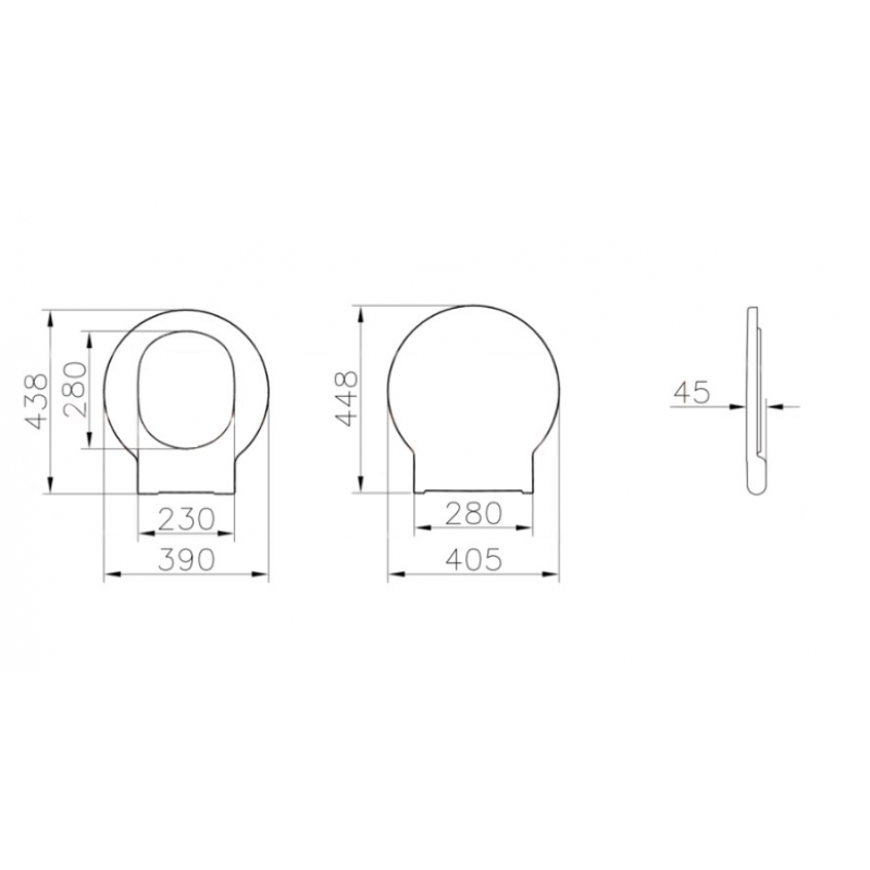 Крышка-сиденье Vitra Voyage 129-003R009