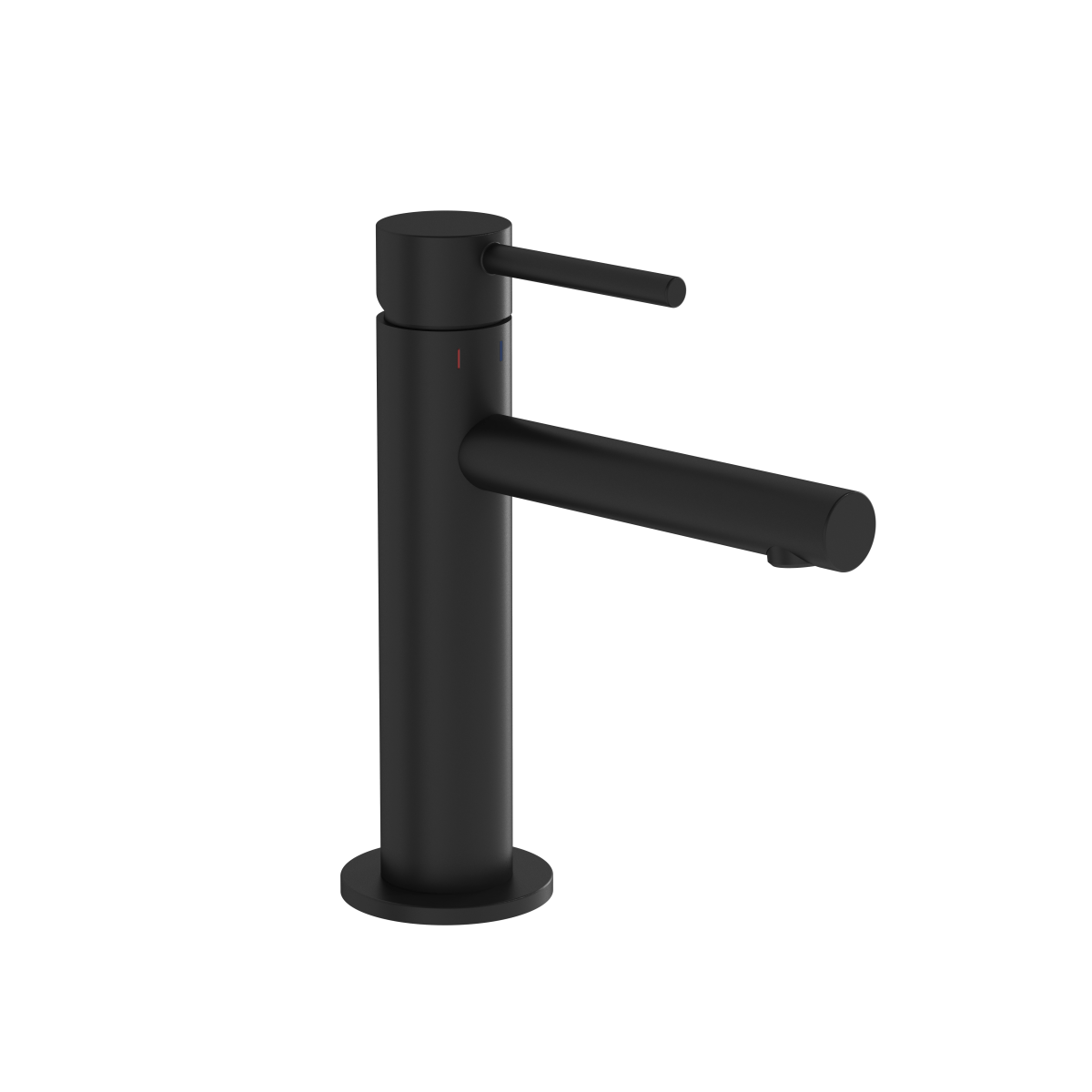 Смеситель для раковины VitrA Origin A4255636WTC однорычажный матовый черный латунь