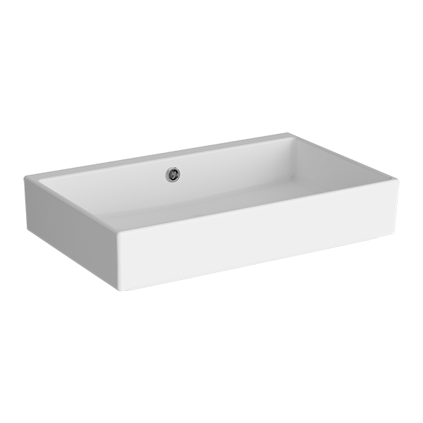 Раковина VitrA ArchiPlan 7404B003-0012 60 x 39 см белая антибактериальное покрытие Hygiene