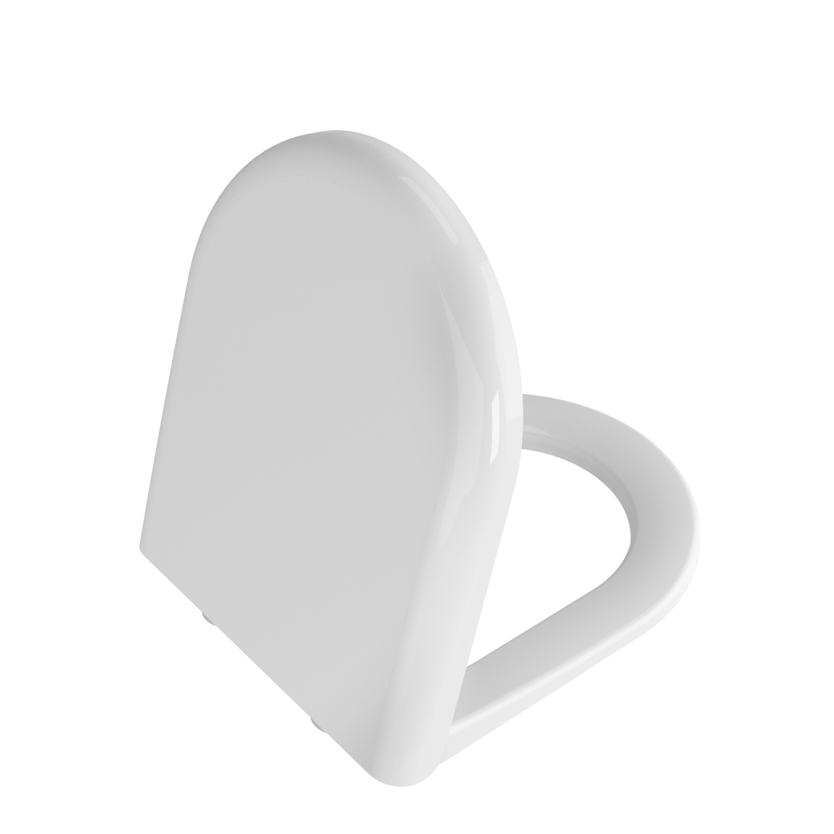 Сиденье для унитаза VitrA Zentrum 94-003-001 круглое белое дюропласт без микролифта