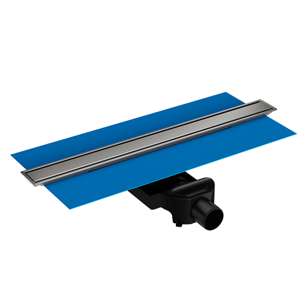 Душевой трап VitrA Eco-Flow 59980480000 60 x 6 см горизонтальный с мокрым затвором матовый хром