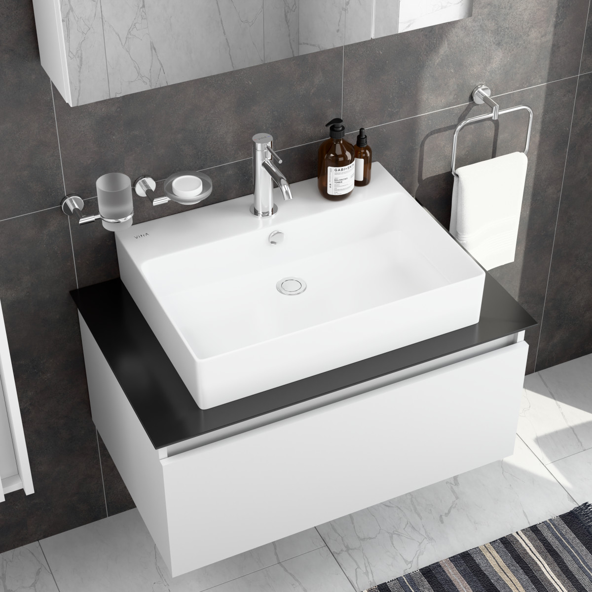 Раковина VitrA M20 8314B003-0001 60 x 45 см белая санитарный фарфор