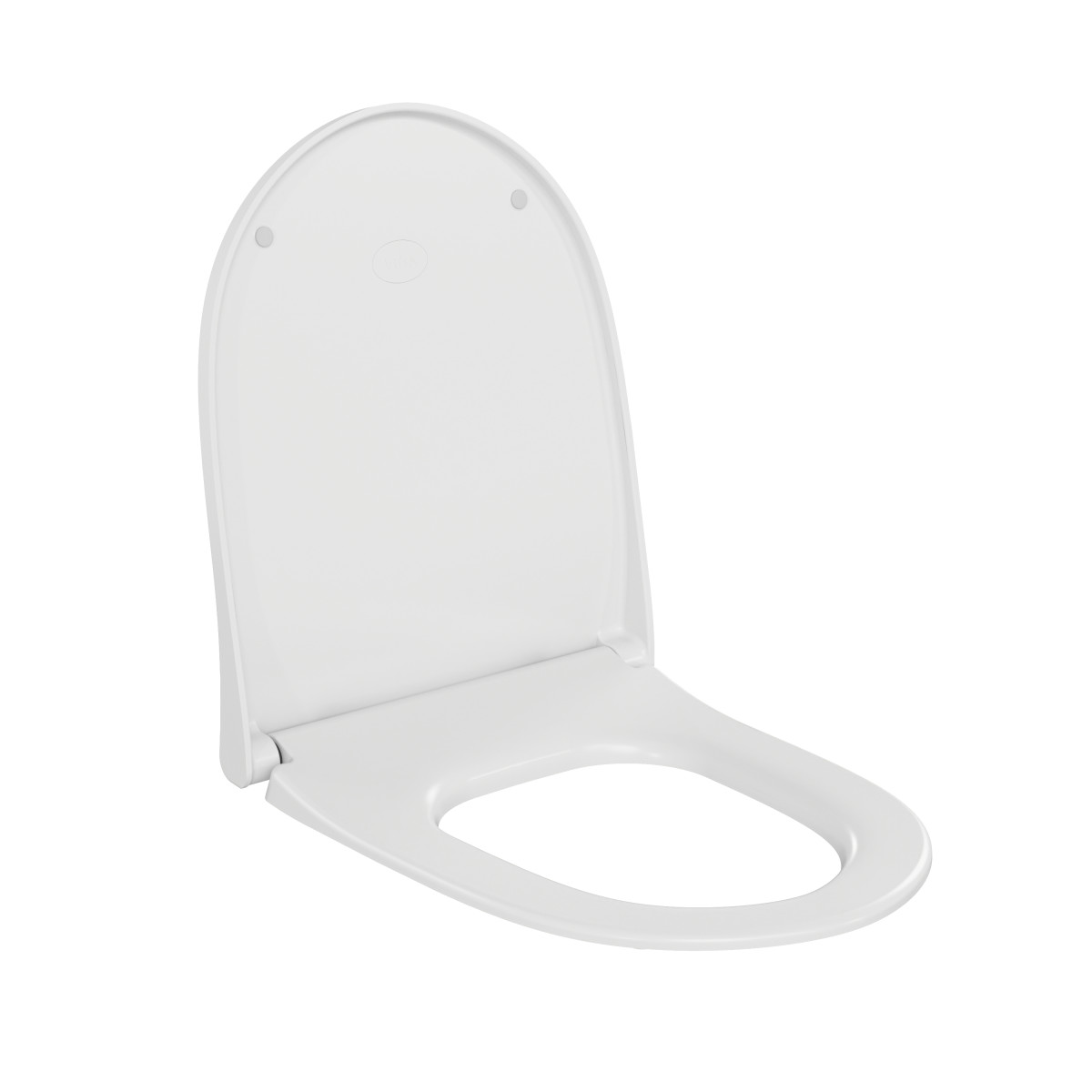 Сиденье для унитаза VitrA Sento 130-003-009 круглое белое дюропласт с микролифтом