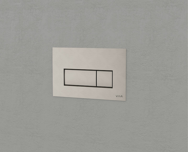 Комплект Vitra Integra Square Инсталяция VitrA V8 с подвесным унитазом Instegra Square и клавиша смыва