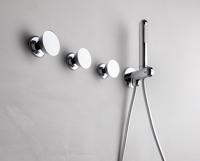 Комплект ручного душа Liquid 1F, хром
