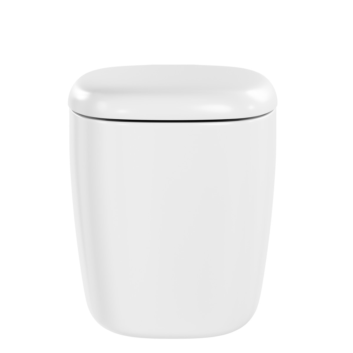 Подвесной унитаз VitrA Plural 7830B401-0075 безободковый Rim-ex матовый белый санитарный фарфор антибактериальное покрытие Hygiene + Clean