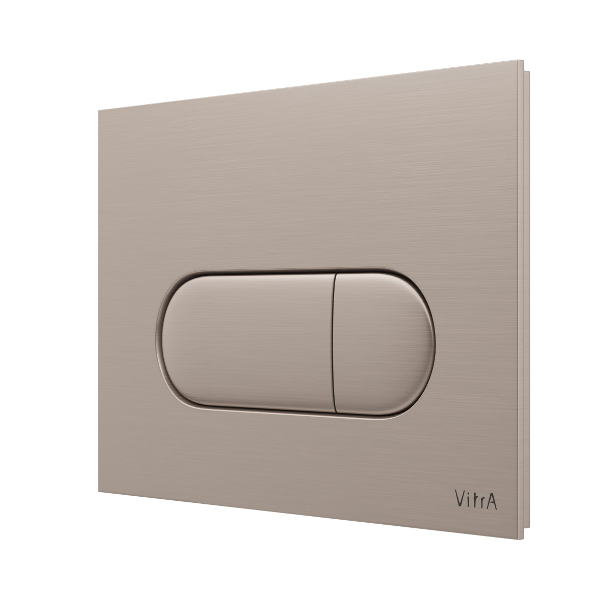 Кнопка смыва для инсталляции VitrA Root Round 740-2295 брашированный никель двойный смыв