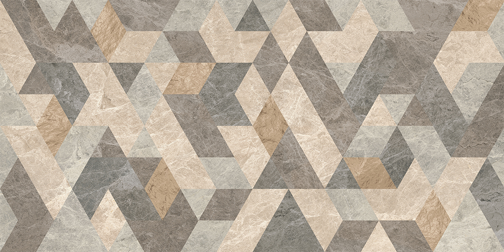 60x120 Marmostone Декор "Микс Гео" Лаппато R9