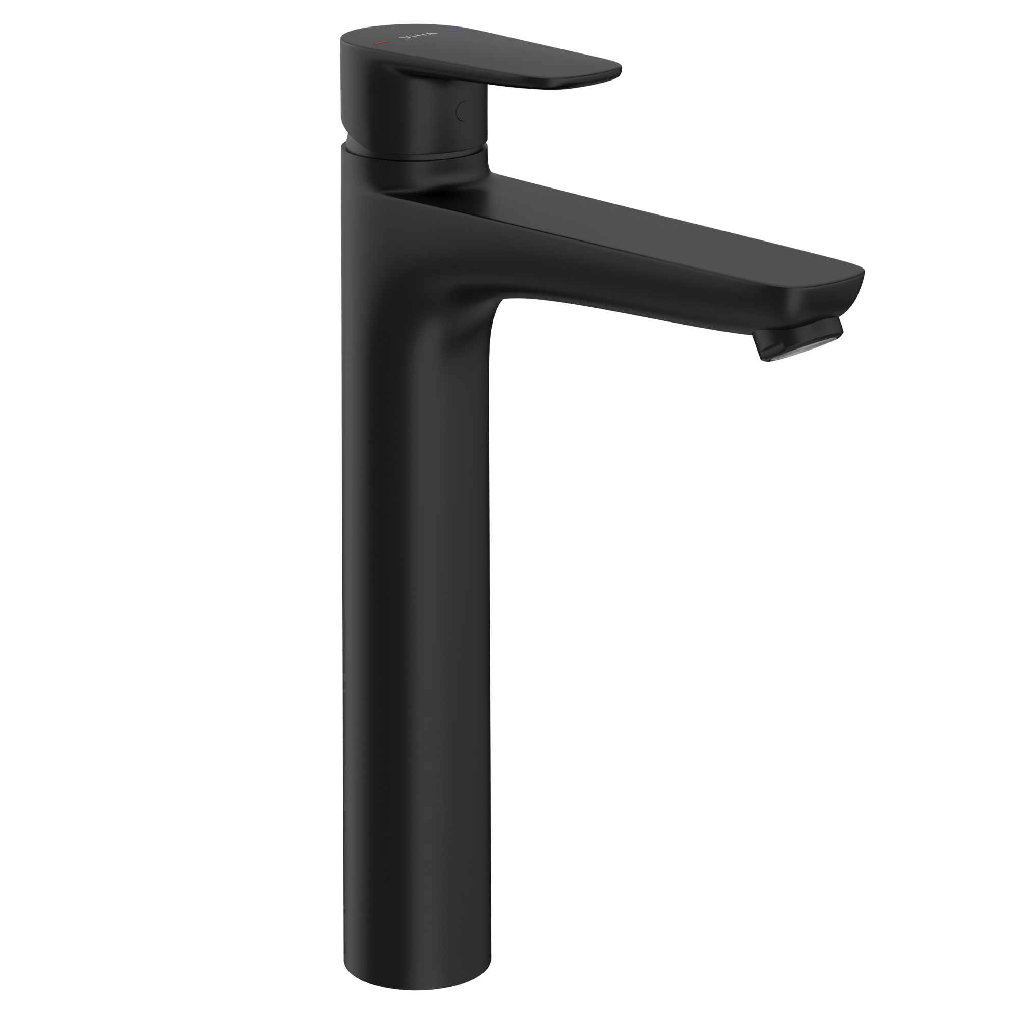 Смеситель для раковины VitrA Flow Soft A4301036EXP однорычажный матовый черный латунь