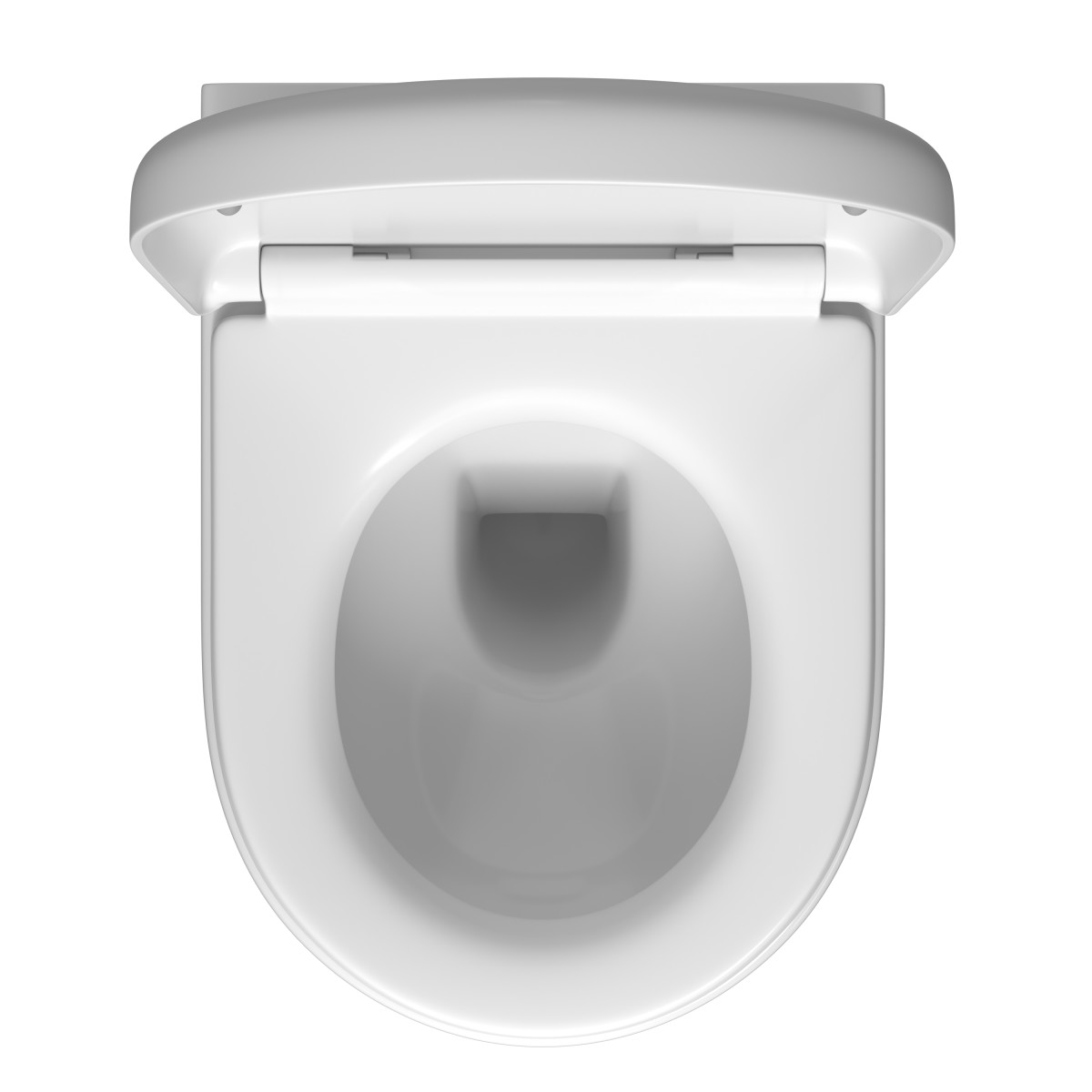 Подвесной унитаз VitrA Liquid 7321B403-0075 безободковый Rim-ex белый санитарный фарфор антибактериальное покрытие Hygiene + Clean