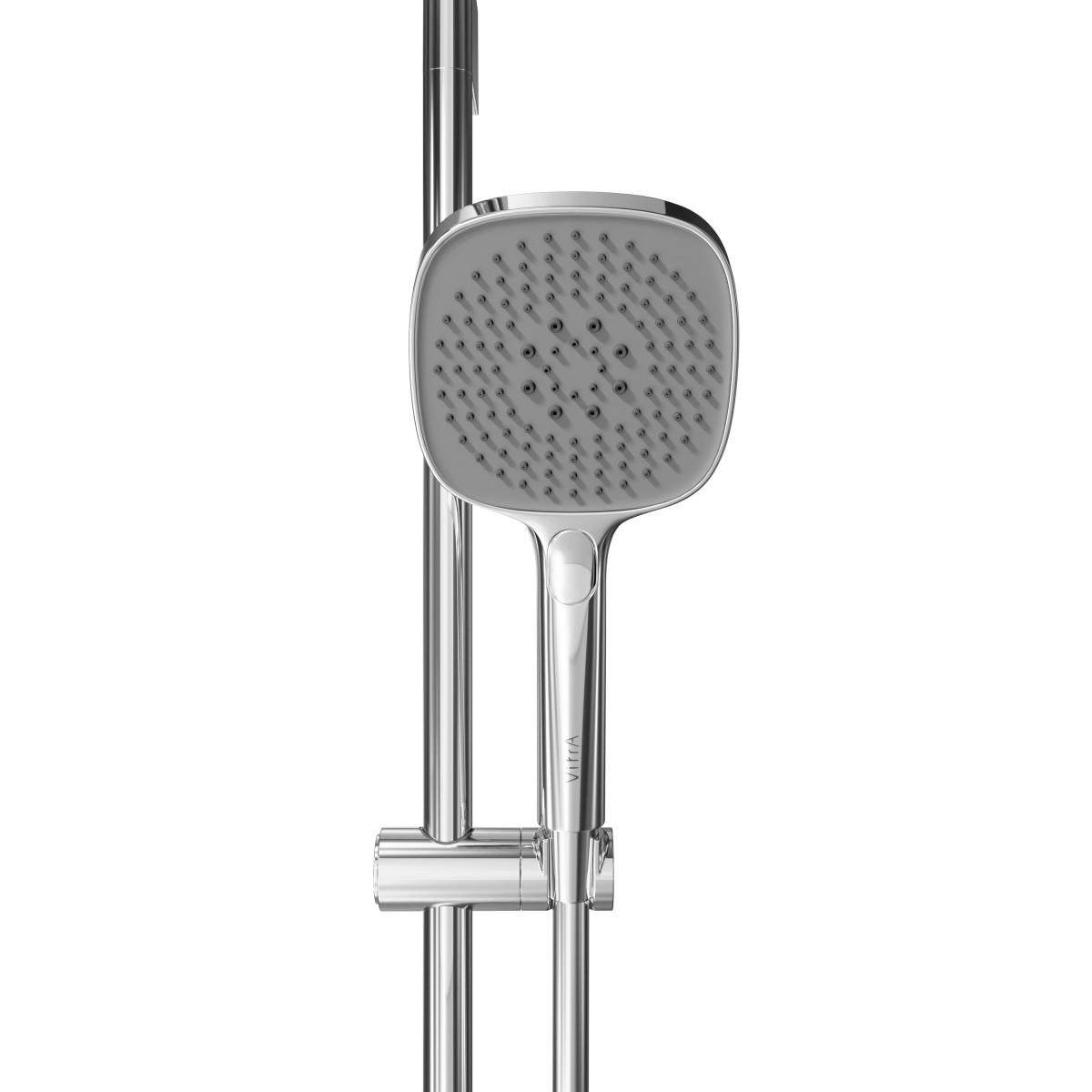 Душевая стойка VitrA Core Square A45917EXP с ручным душем без смесителя хром