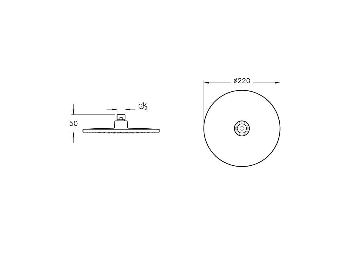 Встраиваемый душевой комплект VitrA Root Round A49307EXP с термостатом хром латунь