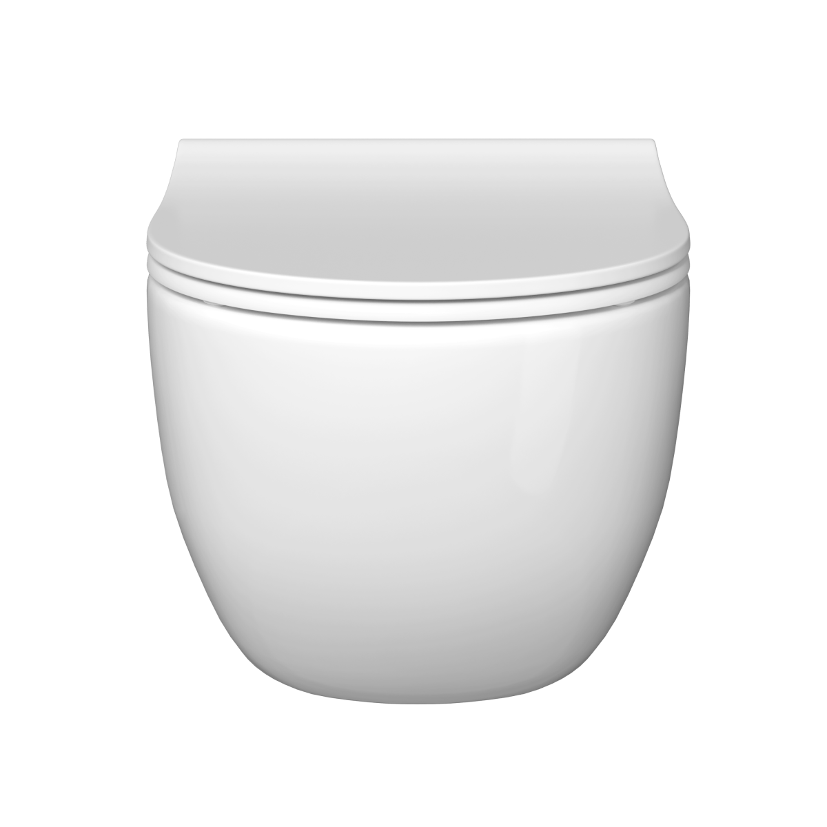 Подвесной унитаз VitrA Sento (Сенто) 7748B003-0075 безободковый Rim-ex (Рим-экс) белый санитарный фарфор антибактериальное покрытие Hygiene (Хайджн)