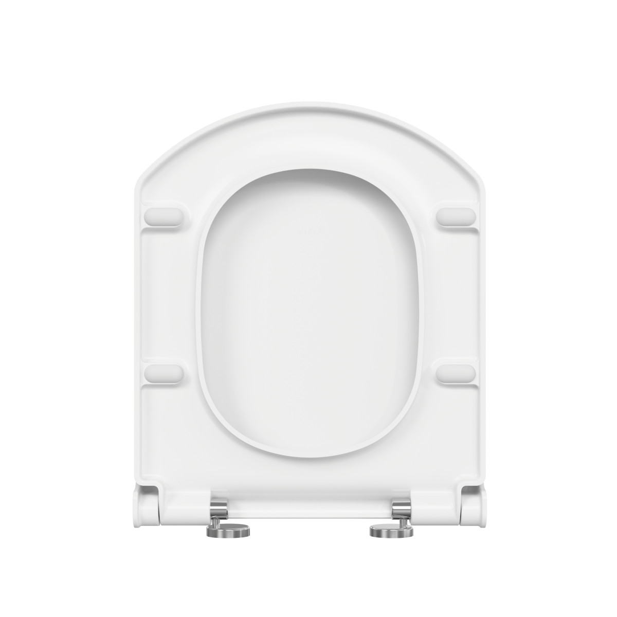 Сиденье для унитаза VitrA Serenada 124-003-009 квадратное белое дюропласт с микролифтом