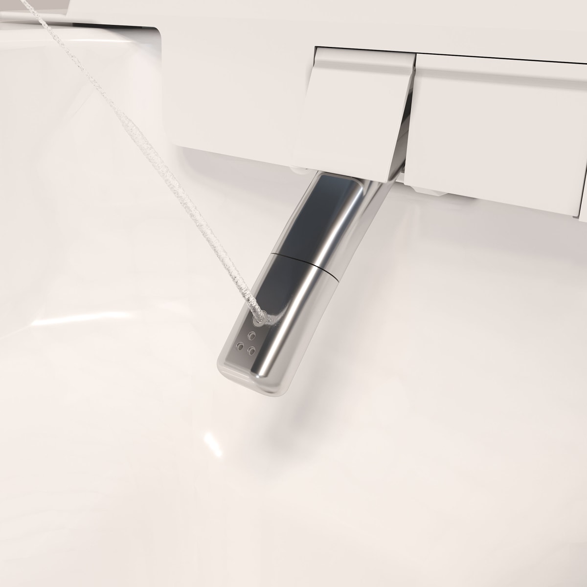 Умный унитаз VitrA V-Care 3 Prime (Ви-Кеар 3 Прайм) подвесной, смыв торнадо, управление из приложения, с пульта, с боковых клавиш, персональные настройки, вариативность струи, система самоочистки, автоматическое открывание