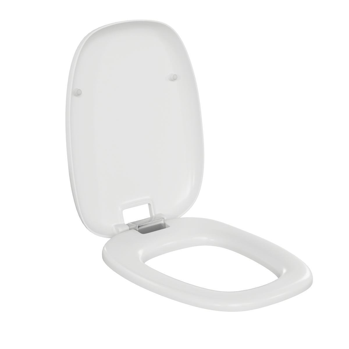 Сиденье для унитаза VitrA Plural (Плюрал) 126-003-009, круглое белое дюропласт, с микролифтом быстросъемное