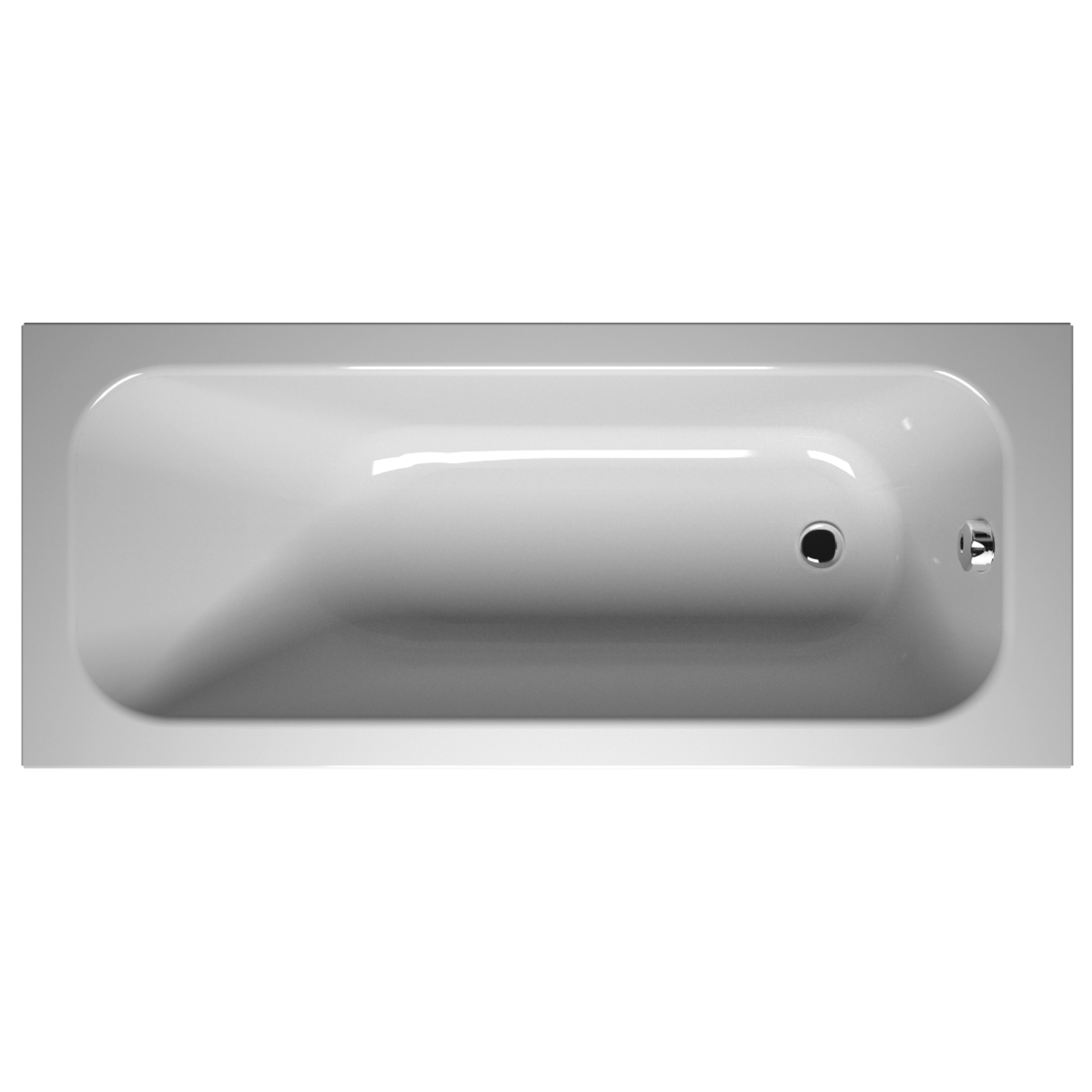 Ванна VitrA Optimum Neo 64560001000 150 x 70 см акриловая прямоугольная белая