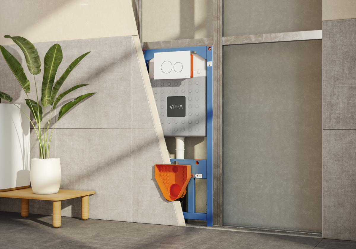 Инсталляция для подвесного унитаза VitrA V12 762-5800-01 без кнопки смыва