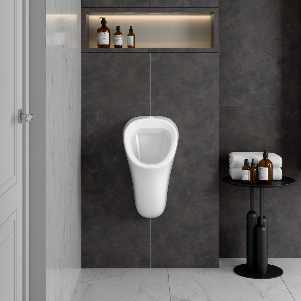 Писсуар VitrA Arkitekt (Аркитект) 6202B003-0198 настенный белый антибактериальное покрытие Hygiene (Хайджн)